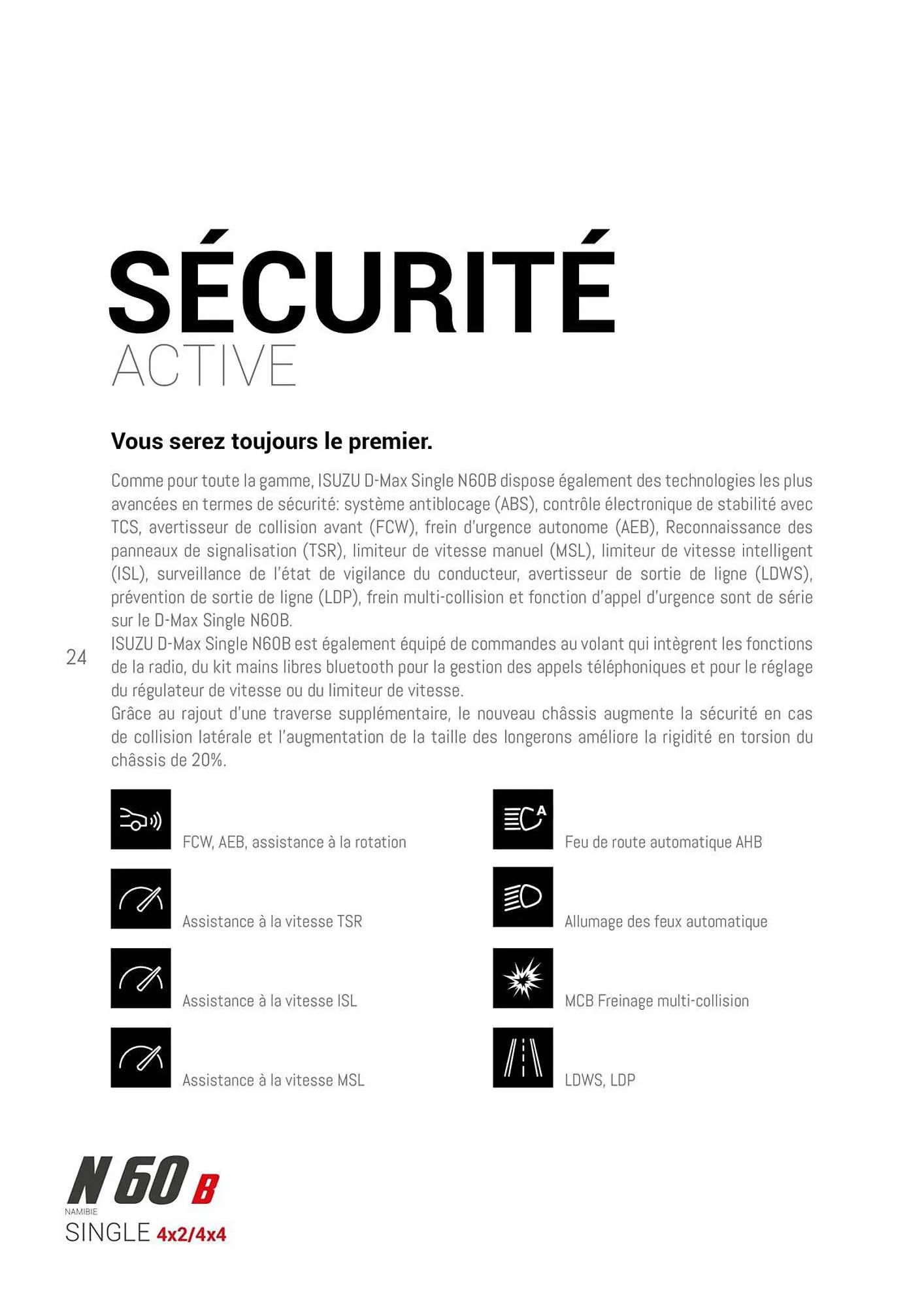 Catalogue Isuzu N 60 B du 20 décembre au 29 février 2024 - Catalogue page 26