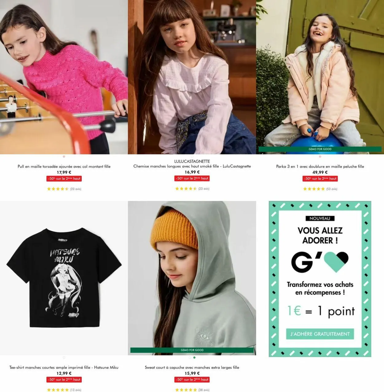 Gémo Catalogue actuel du 23 avril au 6 mai 2025 - Catalogue page 12