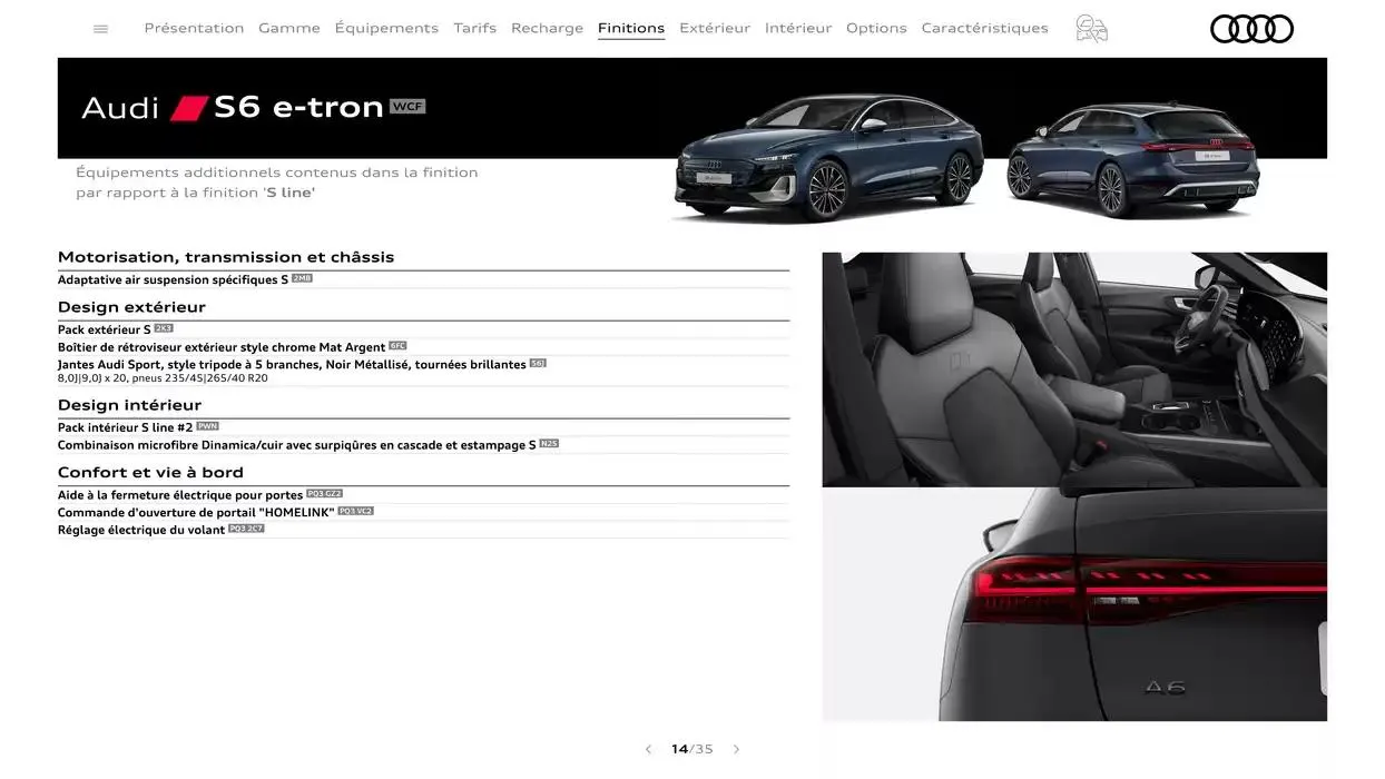 A6 e-tron du 7 janvier au 31 janvier 2026 - Catalogue page 14