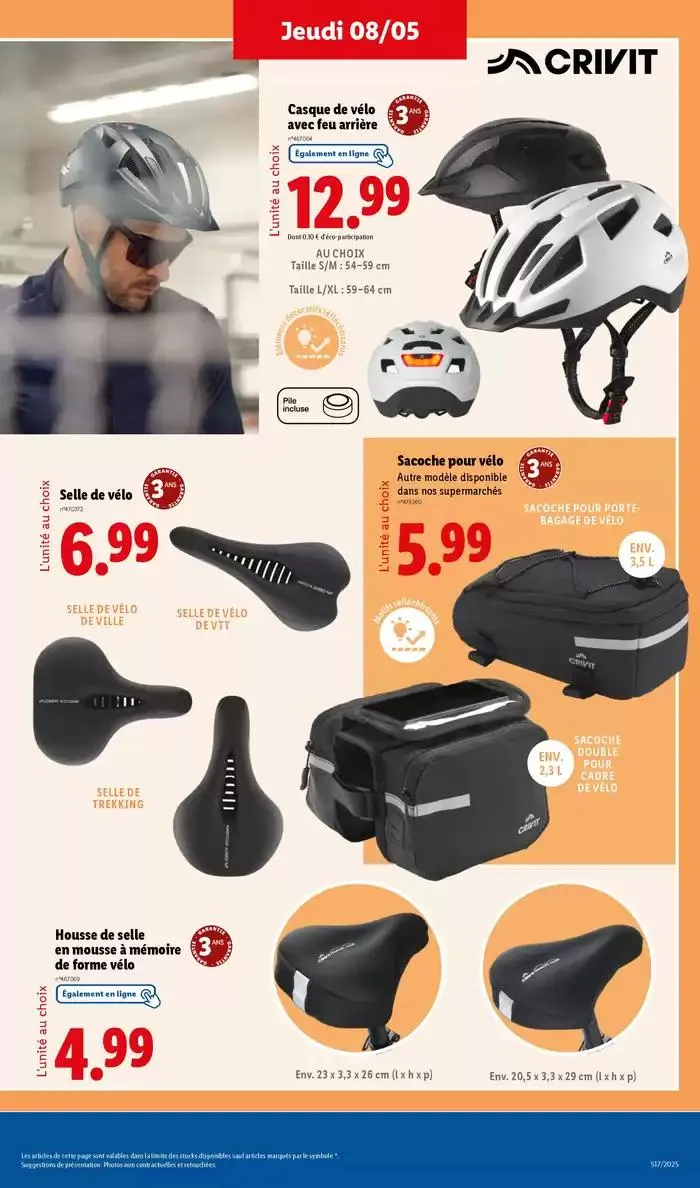 Chez Lidl, retrouvez des accessoires pour la cuisine, le bureau et bien plus encore ! du 8 mai au 12 mai 2025 - Catalogue page 11