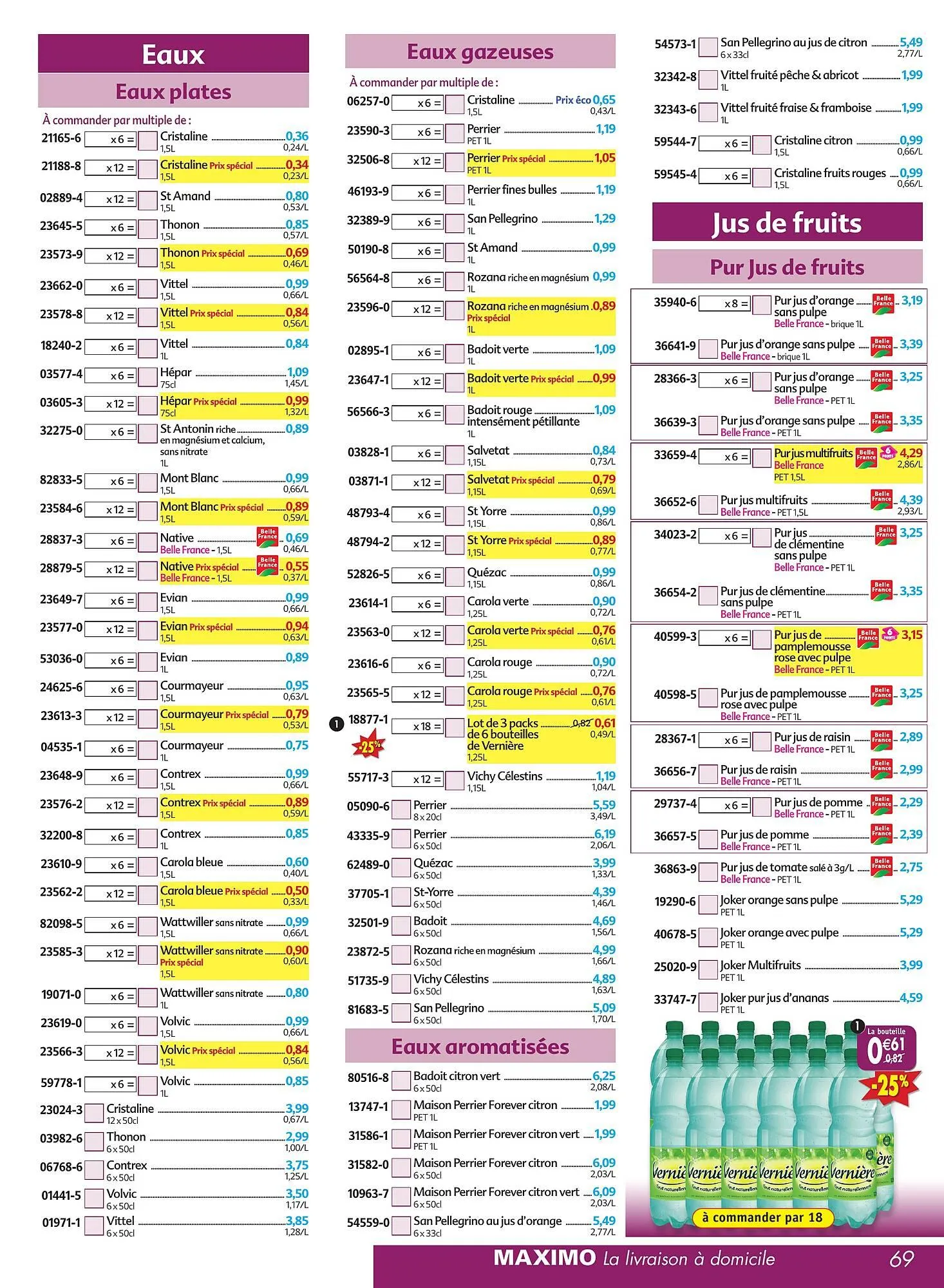 Catalogue Maximo du 30 septembre au 31 octobre 2025 - Catalogue page 69