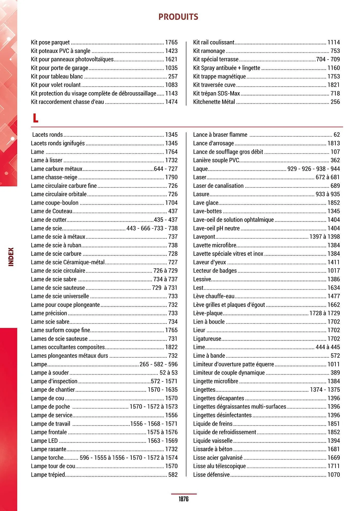 Catalogue Master Pro du 28 janvier au 30 décembre 2028 - Catalogue page 1880