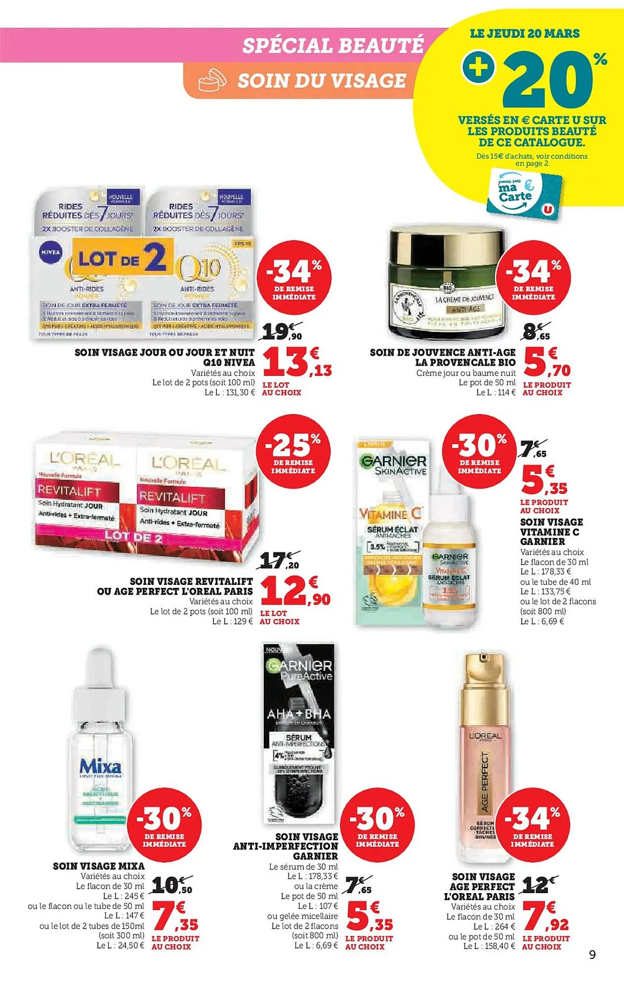 Catalogue Super U du 18 mars au 30 mars 2025 - Catalogue page 9