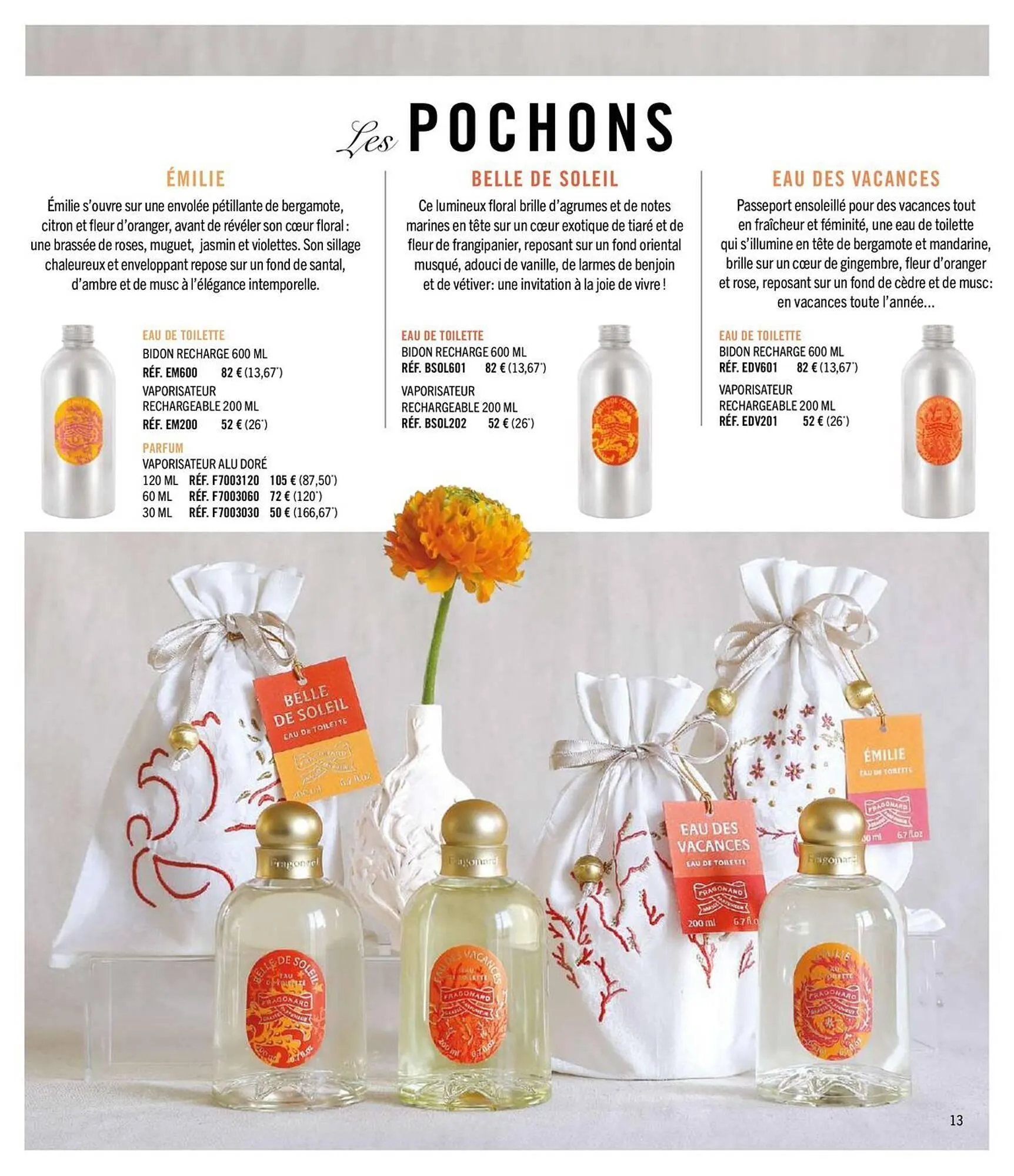 Catalogue Fragonard du 1 avril au 31 décembre 2026 - Catalogue page 13