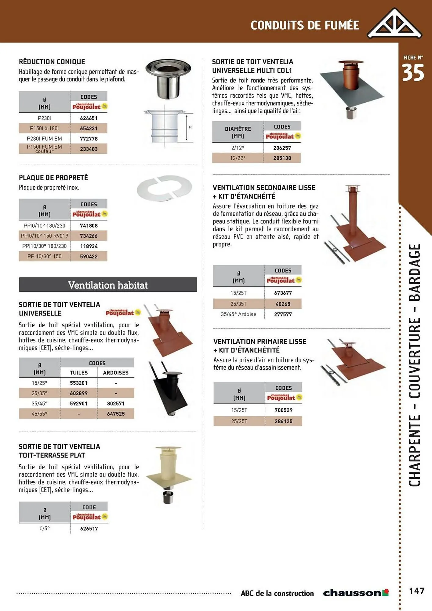 Catalogue Chausson Matériaux du 2 mai au 31 décembre 2025 - Catalogue page 149