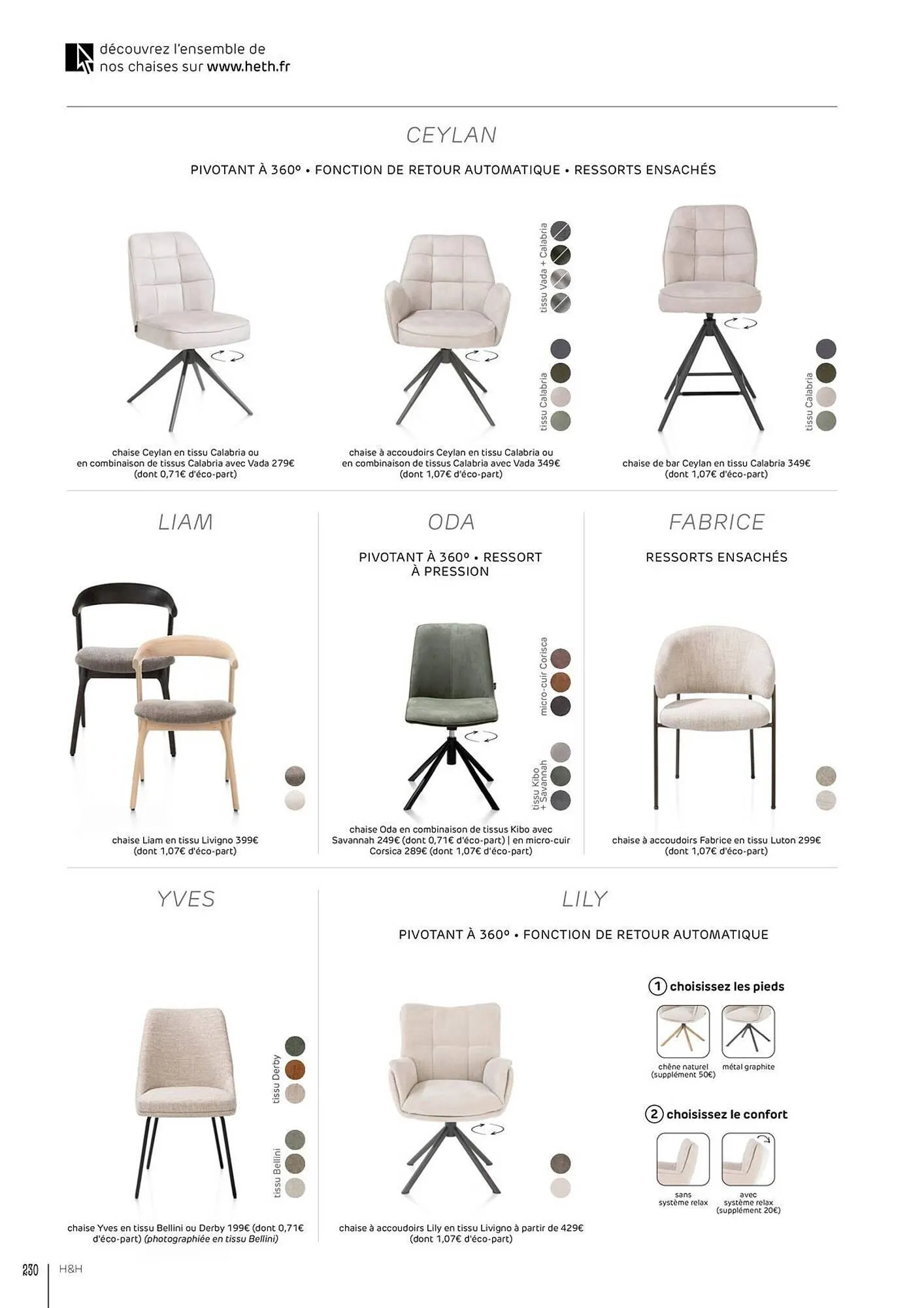 Catalogue H&H du 15 septembre au 28 février 2026 - Catalogue page 230