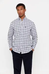 Camisa oxford cuadros