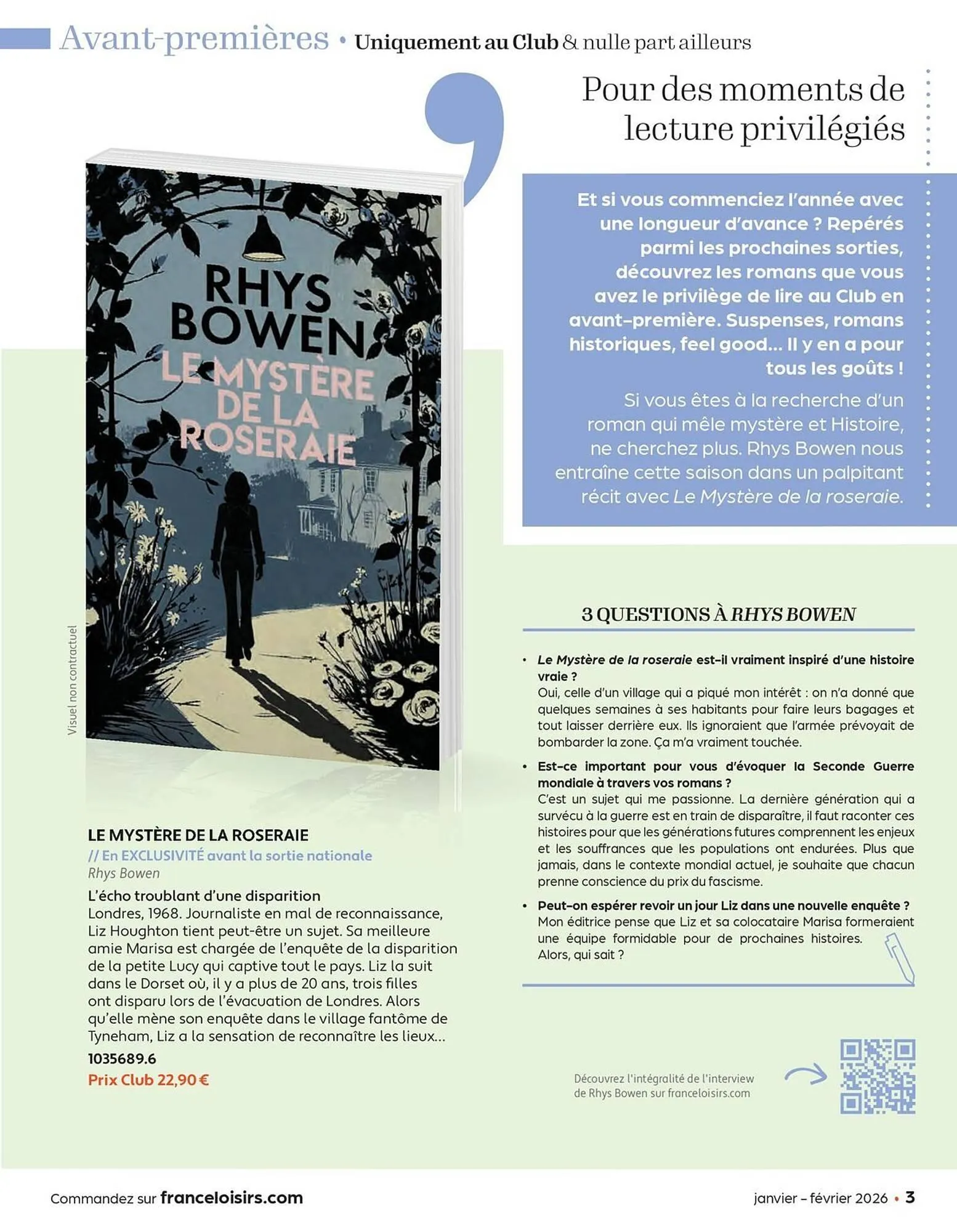 Catalogue France Loisirs du 1 janvier au 28 février 2026 - Catalogue page 3