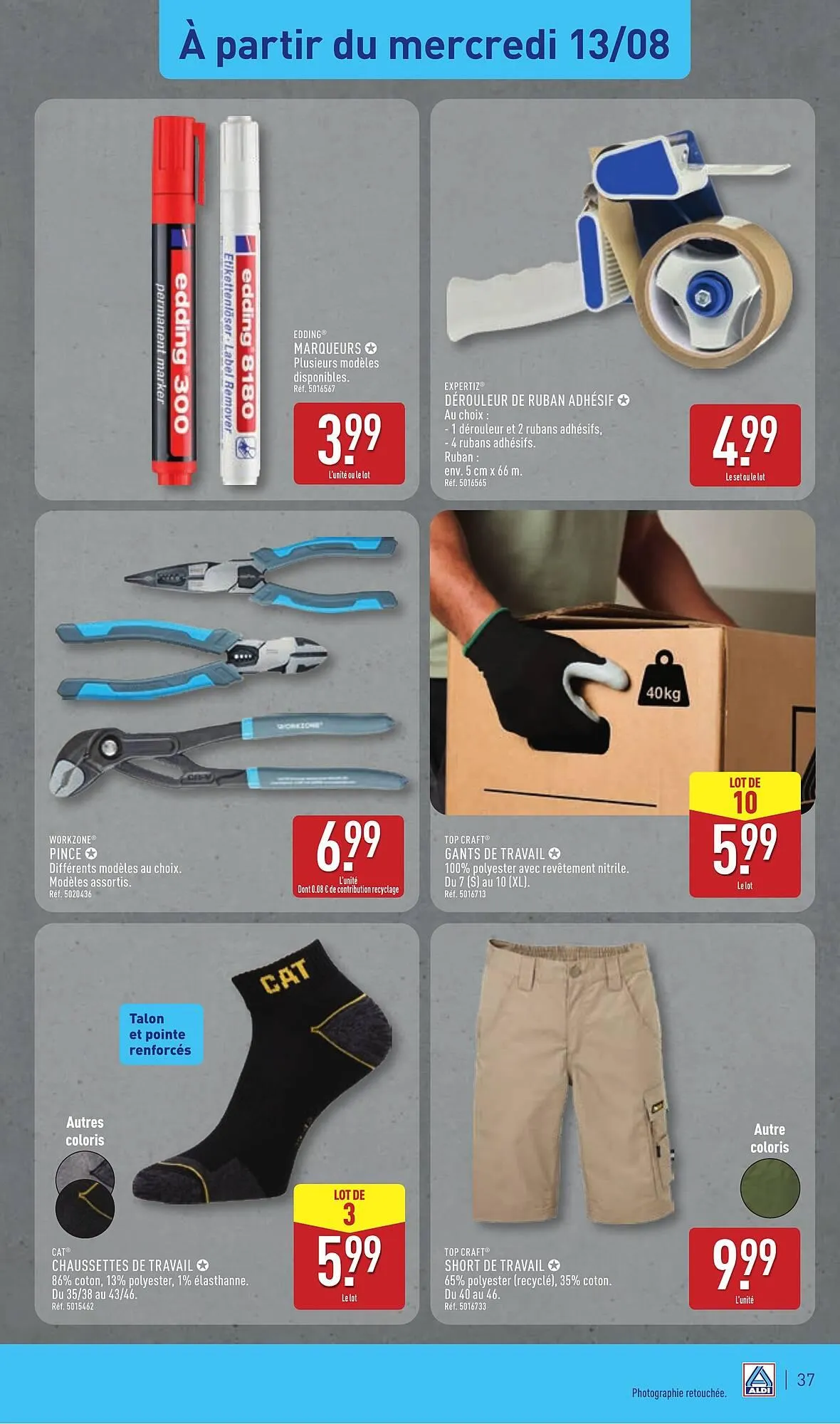 Catalogue ALDI du 12 août au 18 août 2025 - Catalogue page 39