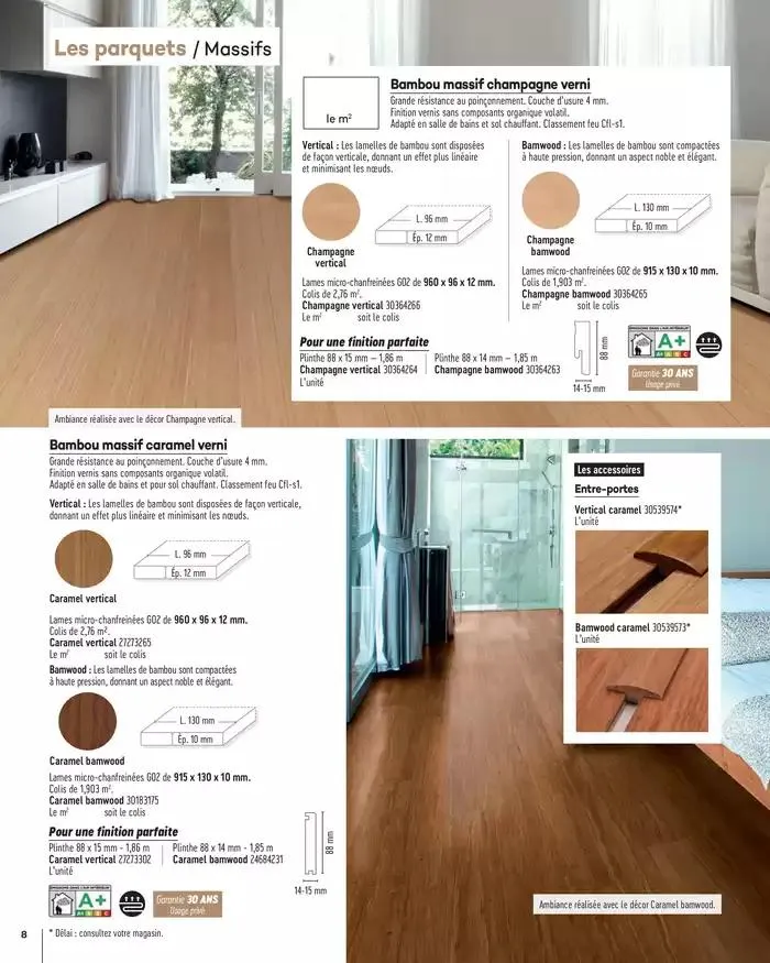 Aménagents Intérieurs 2025 du 1 janvier au 31 décembre 2025 - Catalogue page 8