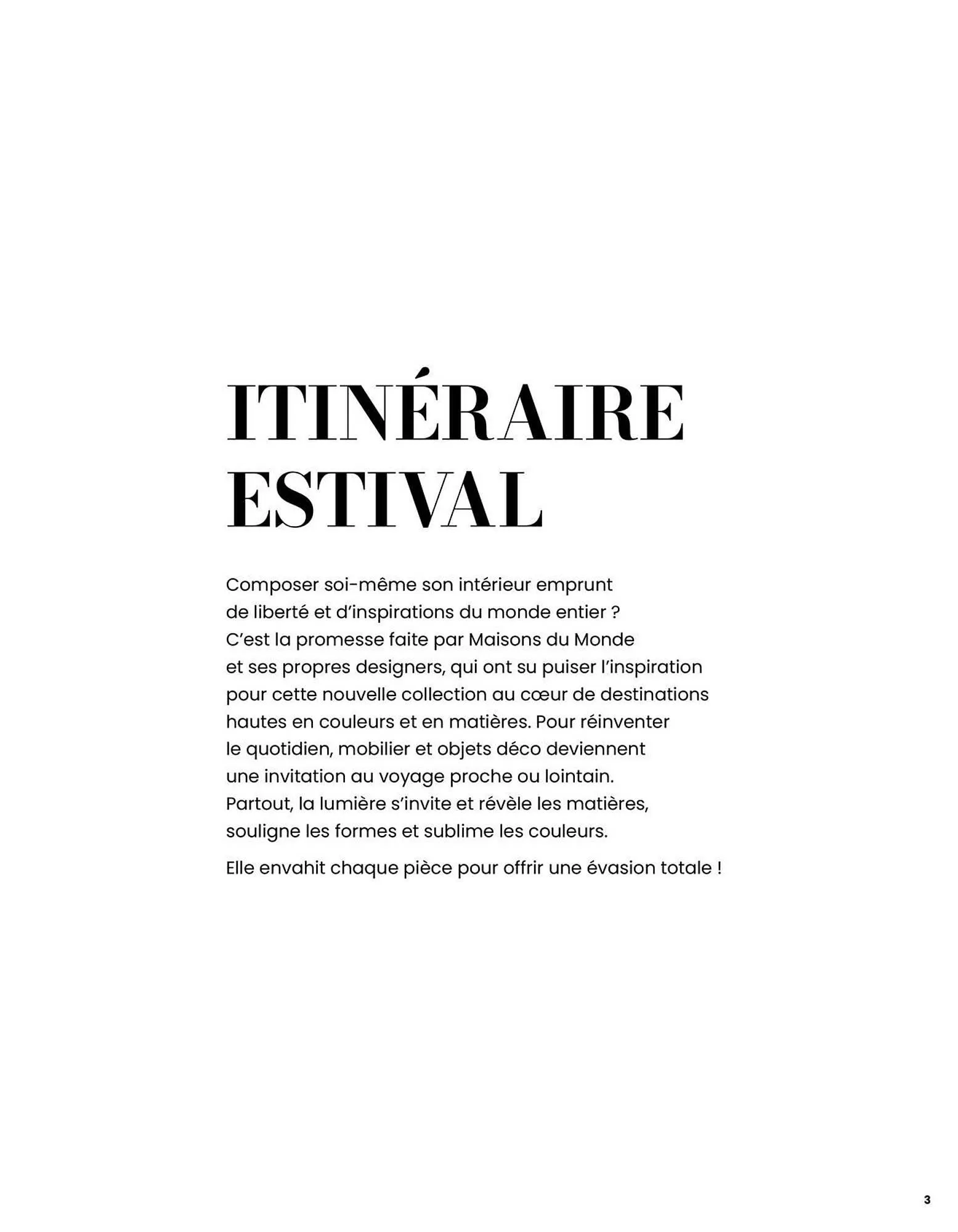 Catalogue Maisons du Monde du 1 mars au 31 août 2026 - Catalogue page 3