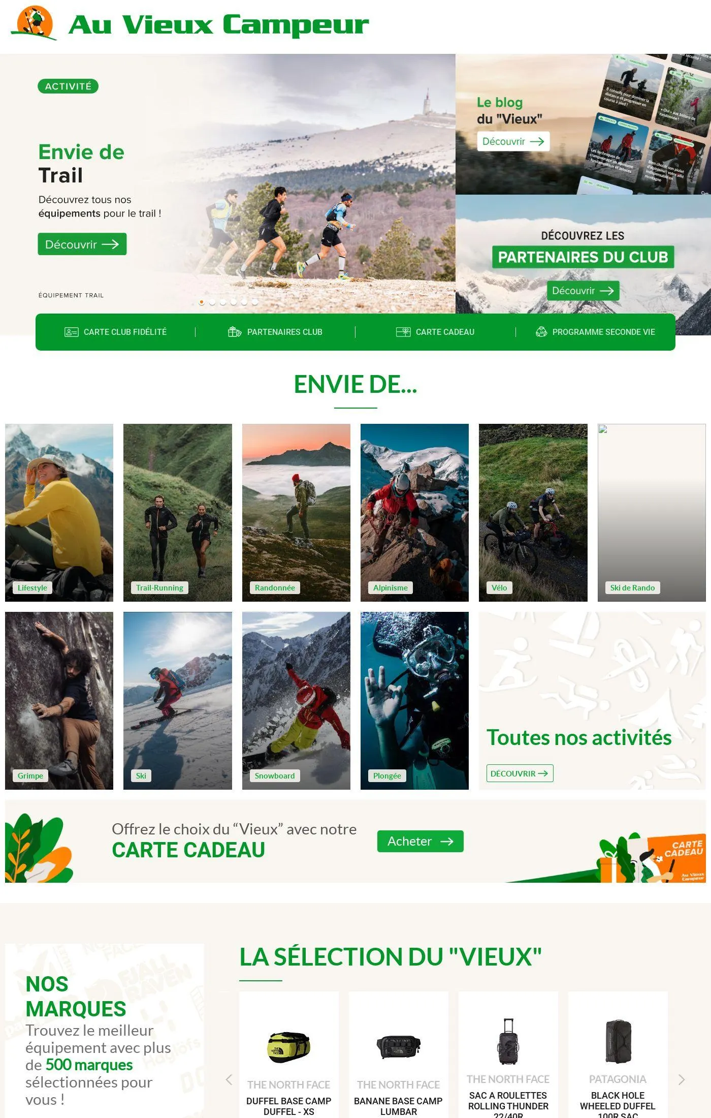 Au Vieux Campeur Catalogue actuel - 1