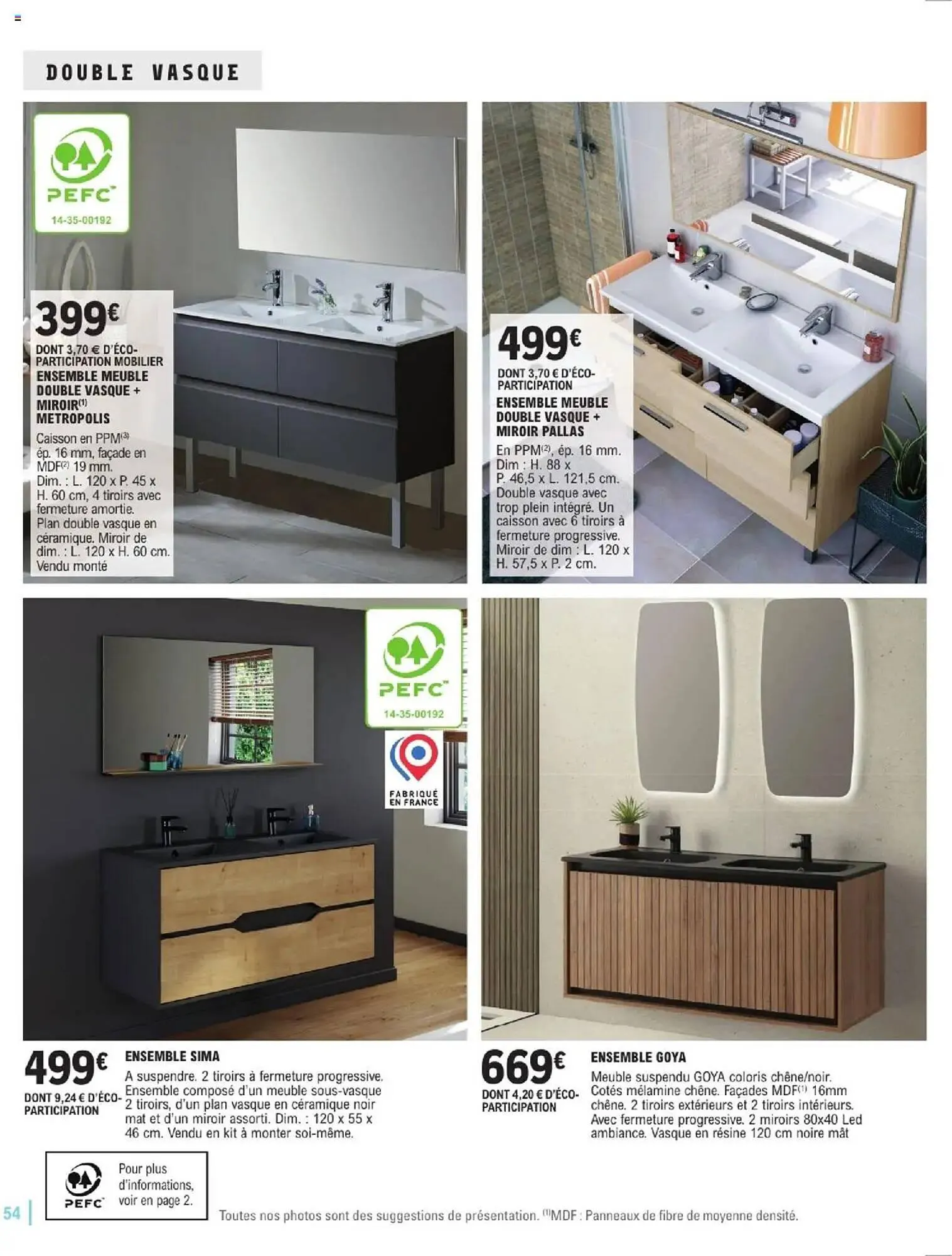 Catalogue E.Leclerc Brico du 7 janvier au 31 décembre 2025 - Catalogue page 54