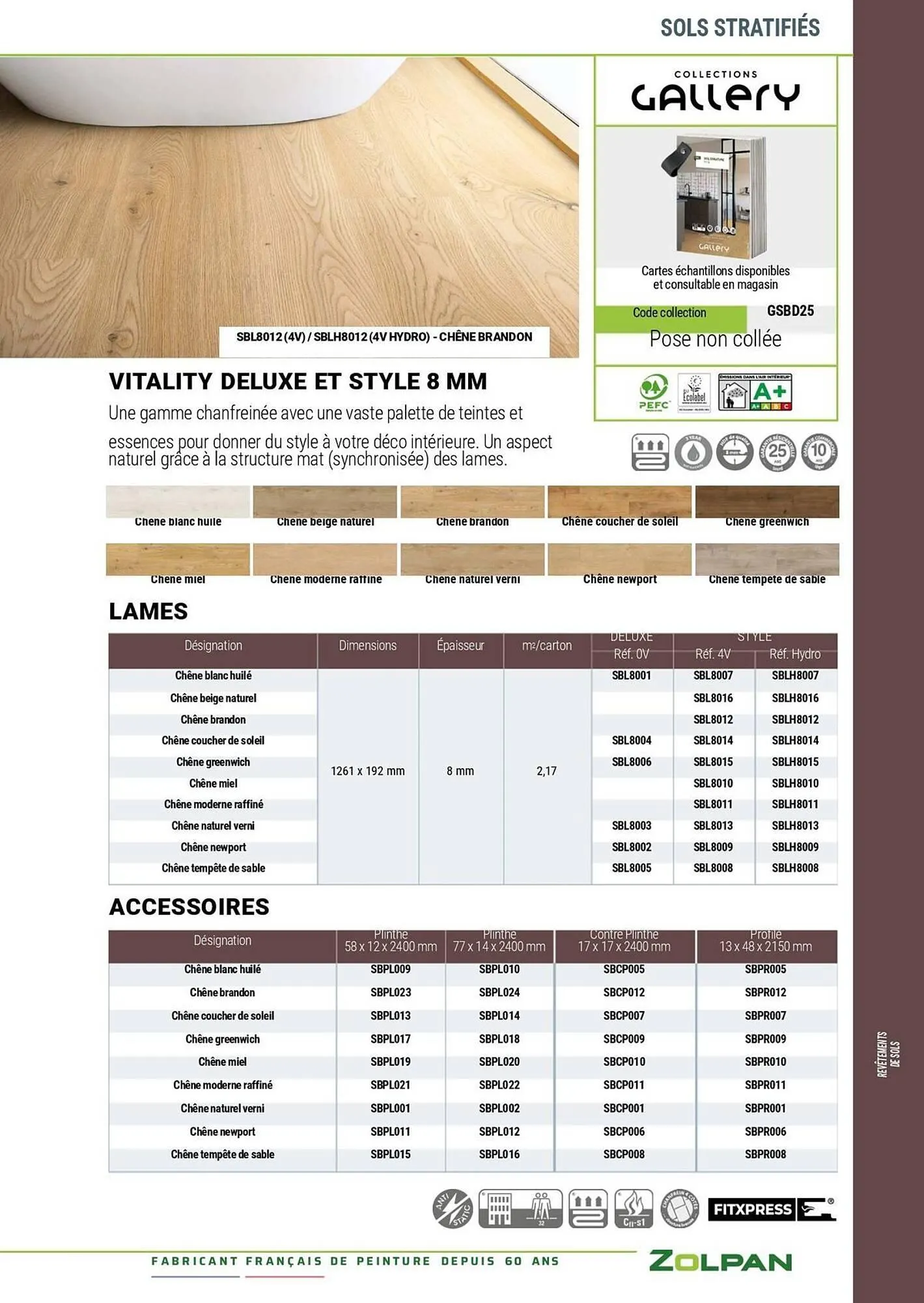 Catalogue Zolpan du 13 janvier au 31 décembre 2025 - Catalogue page 294