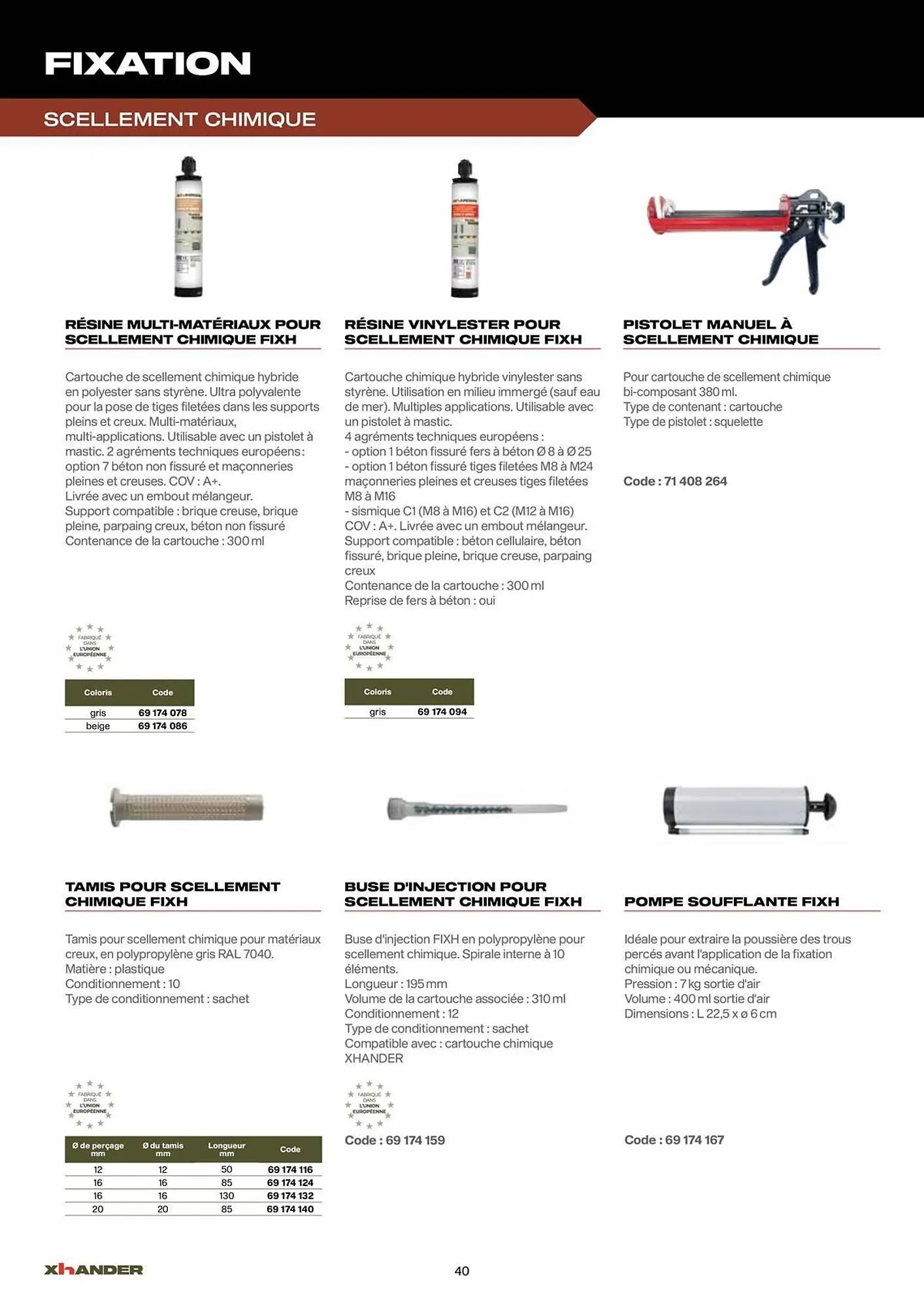 Catalogue Prolians du 2 septembre au 31 décembre 2025 - Catalogue page 40