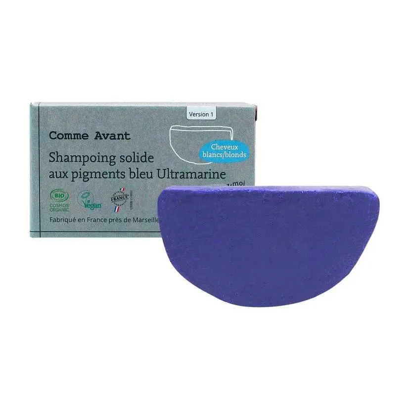 Shampoing Solide Aux Pigments Bleu