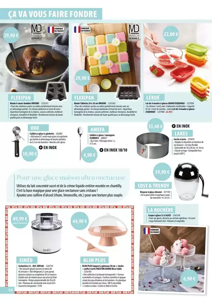 Les beaux jours S'invitent à table du 12 mai au 22 juin 2025 - Catalogue page 10