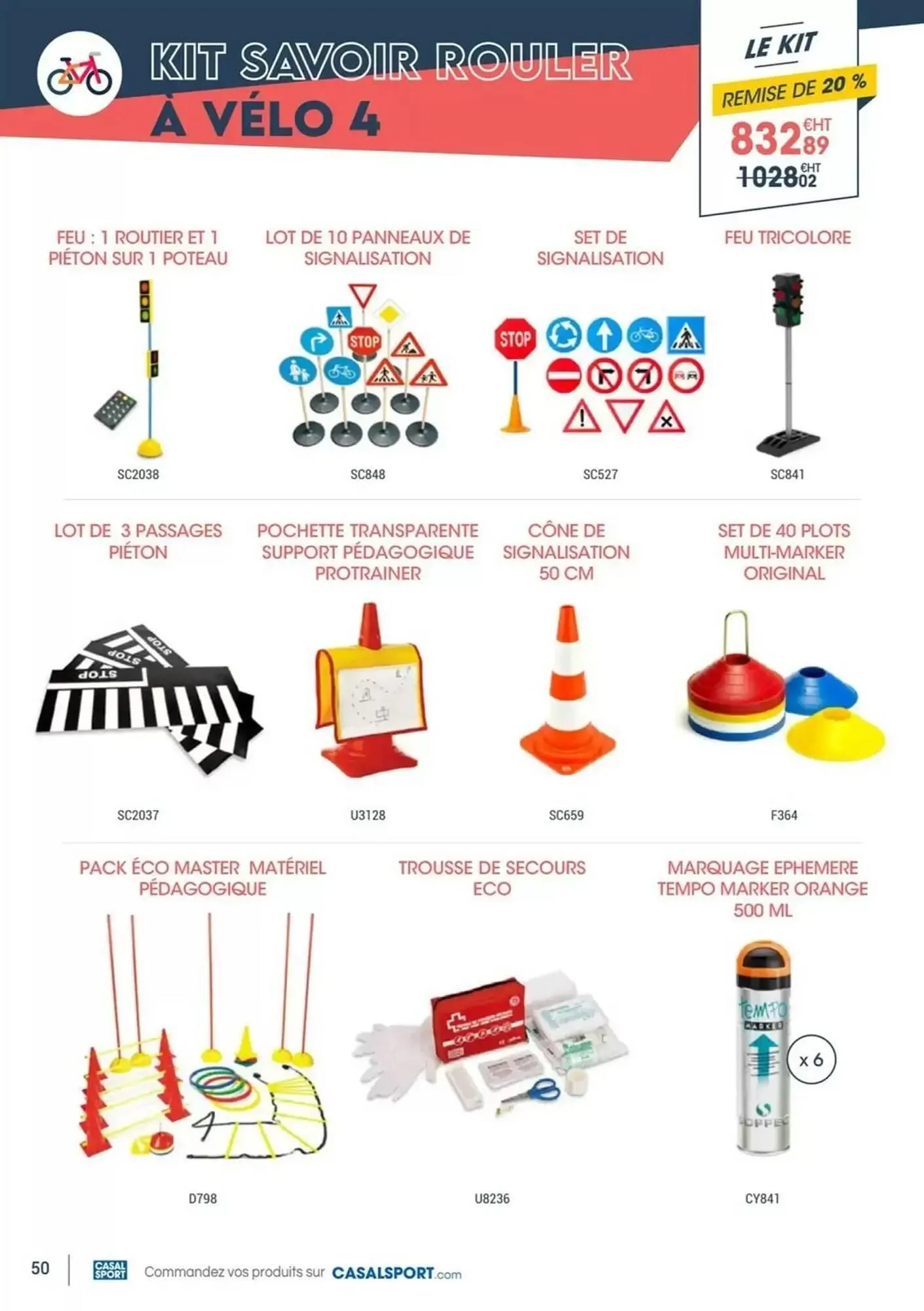 Catalogue Casal Sport du 15 avril au 31 mai 2026 - Catalogue page 50