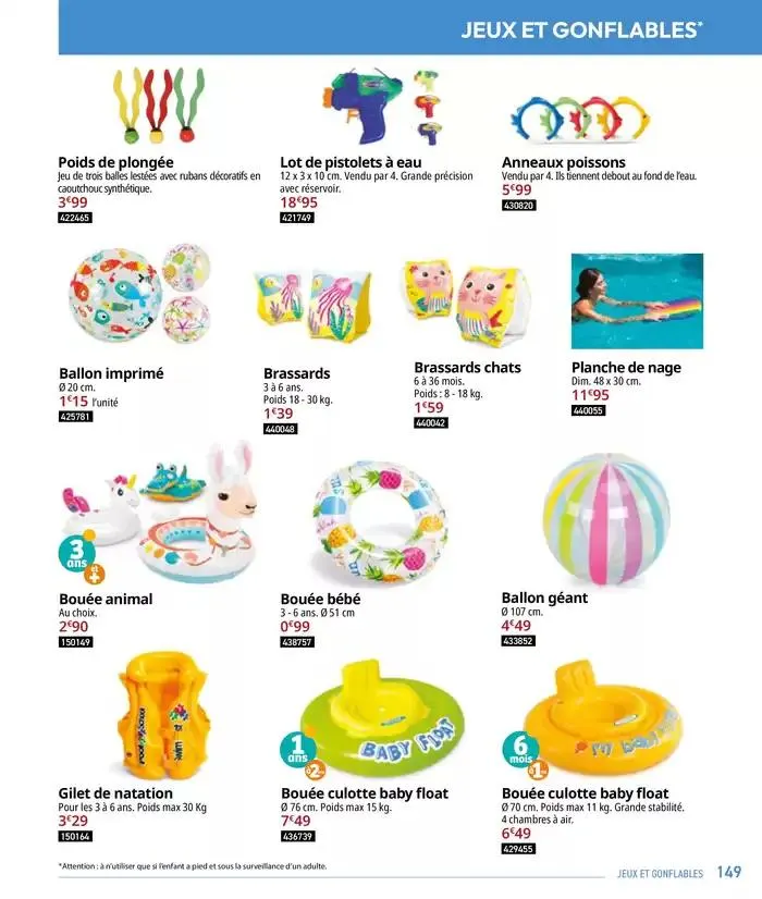 Les plaisir de l'eau Piscine,Spa,Arrosage du 10 mars au 31 décembre 2025 - Catalogue page 149