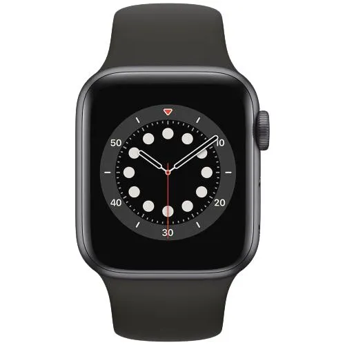 Apple Watch Series 6 - GPS - 44mm- Gris Sidéral / Bracelet Spor