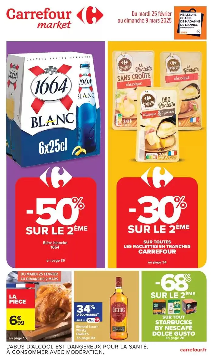- 50% SUR LE 2ÈME du 25 février au 9 mars 2025 - Catalogue page 1
