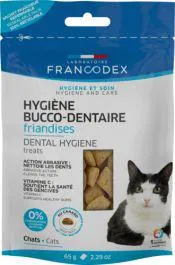 Friandises hygiene bucco-dentaire pour chat