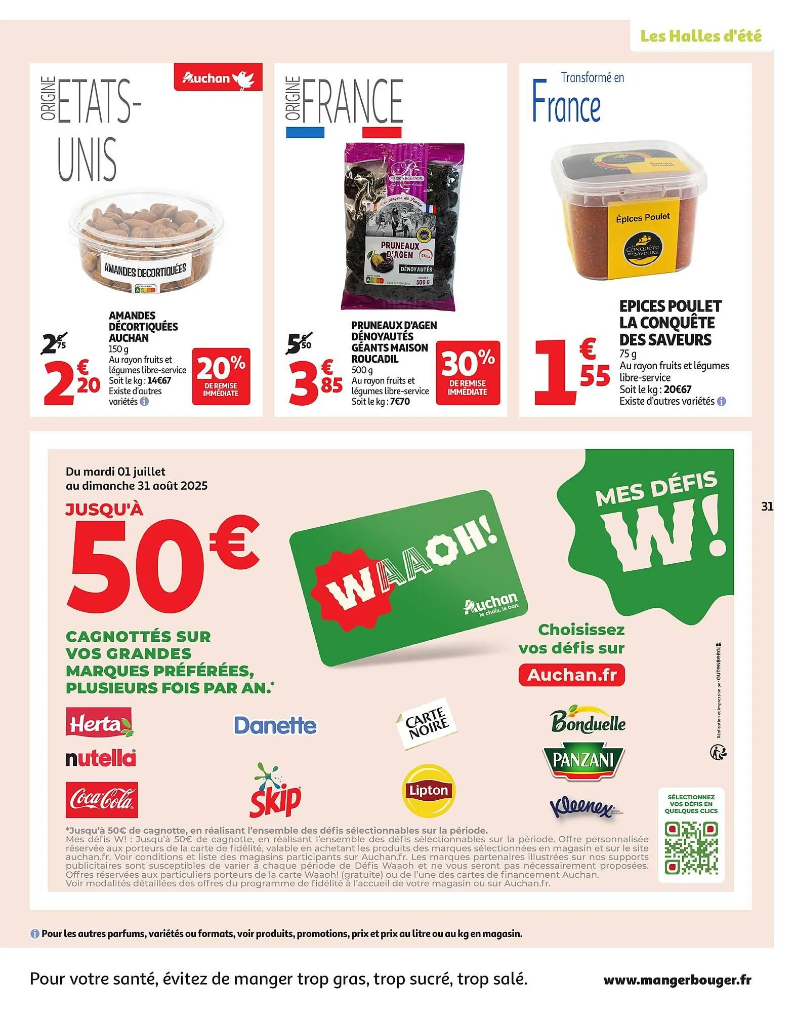 Catalogue Auchan du 8 juillet au 20 juillet 2025 - Catalogue page 31