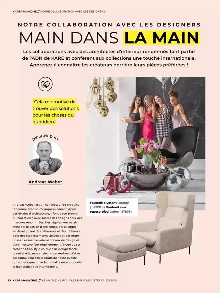 LE MAGAZINE POUR LES ENTHOUSIASTES DU DESIGN du 6 février au 31 décembre 2025 - Catalogue page 92