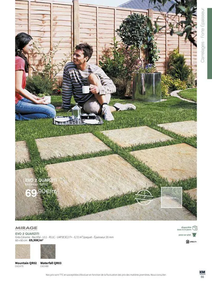 Extériéurs du 14 mars au 20 janvier 2026 - Catalogue page 55