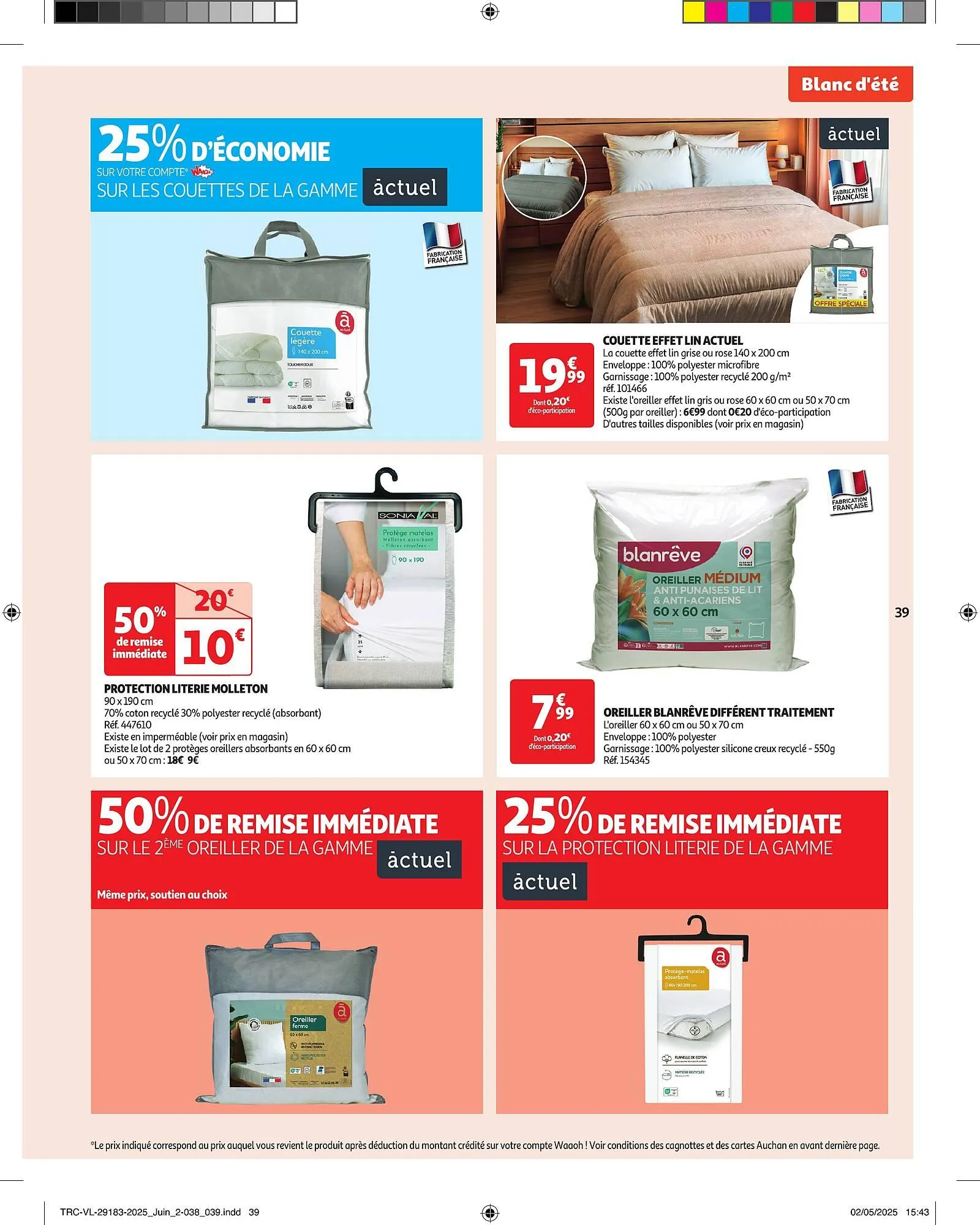 Catalogue Auchan du 10 juin au 22 juin 2025 - Catalogue page 39