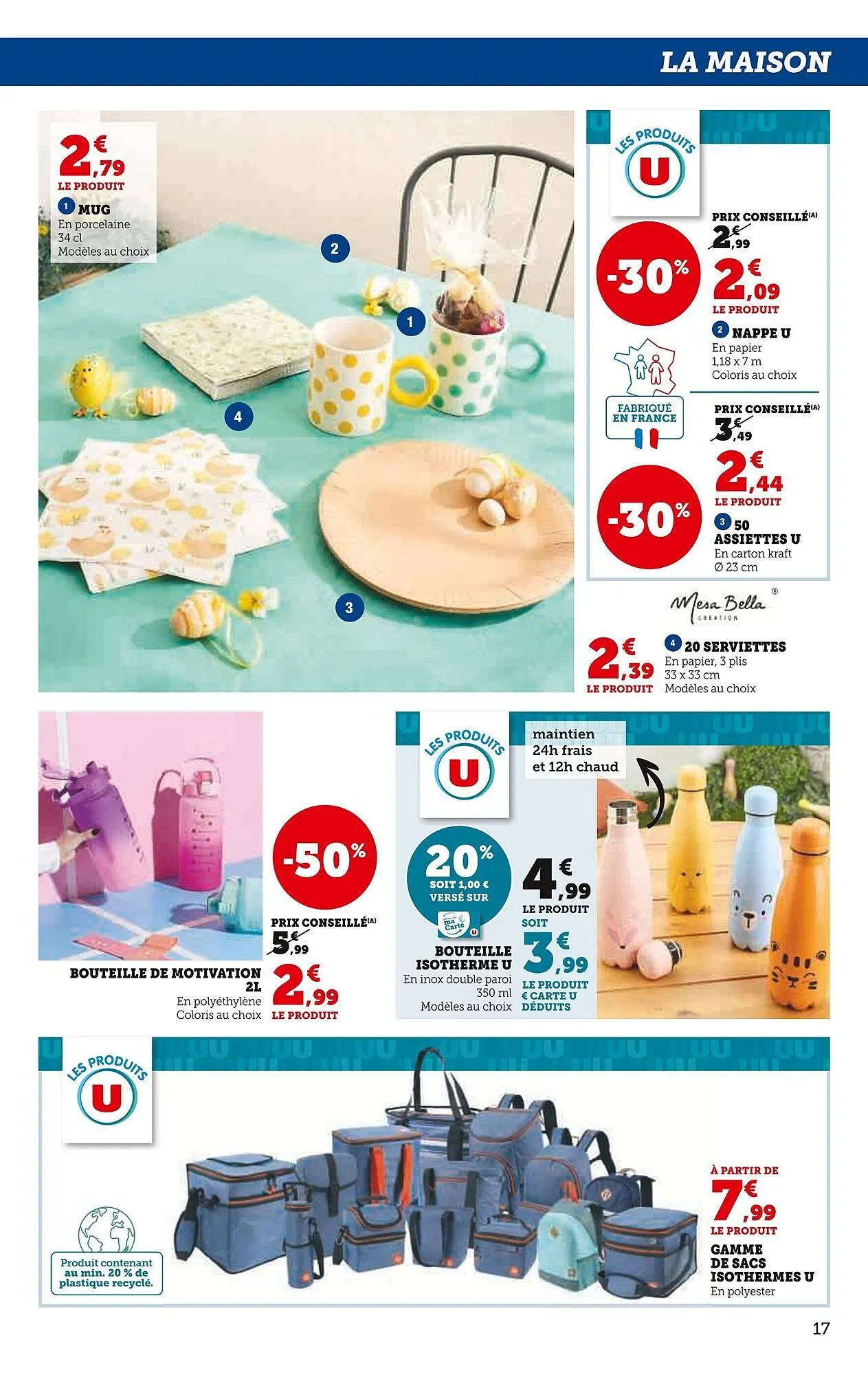 Catalogue Super U du 25 mars au 21 avril 2025 - Catalogue page 17