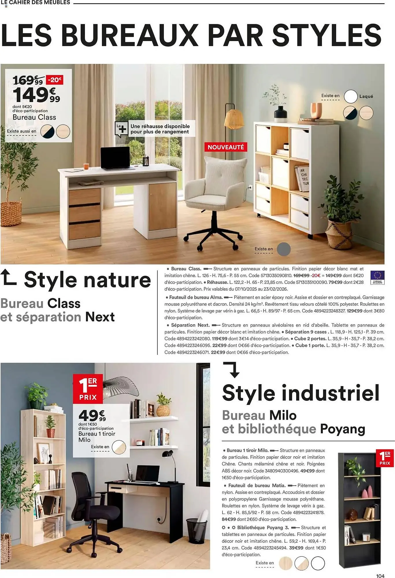 Catalogue BUT du 15 décembre au 23 février 2026 - Catalogue page 104