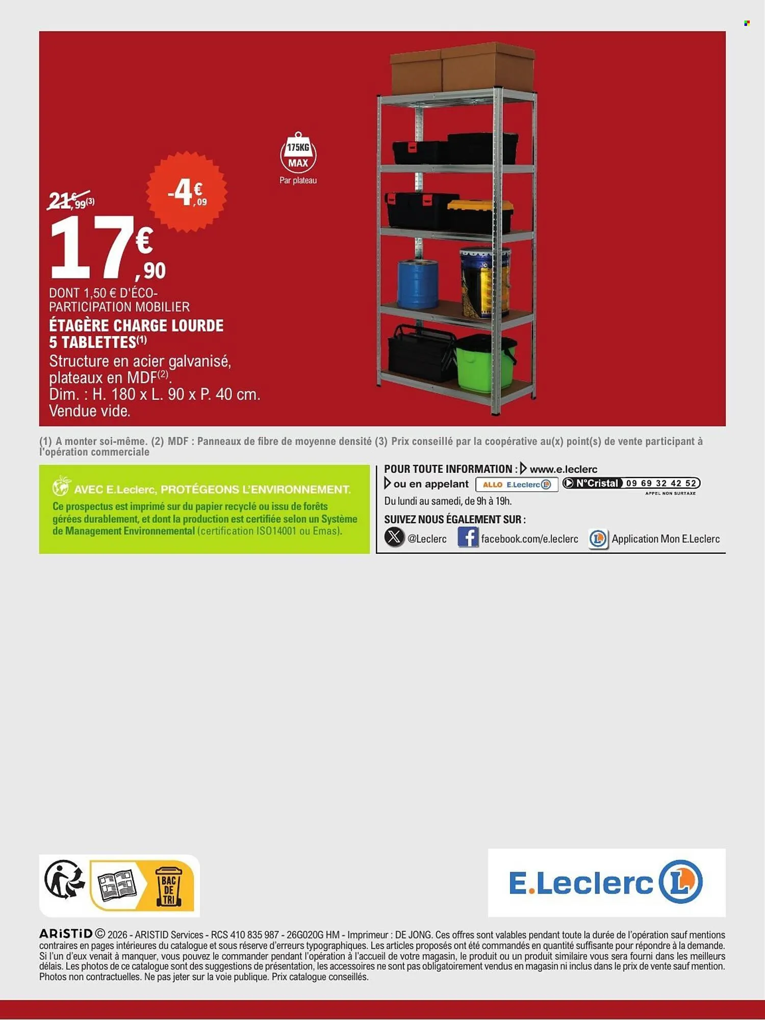 Catalogue E.Leclerc du 27 janvier au 7 février 2026 - Catalogue page 20