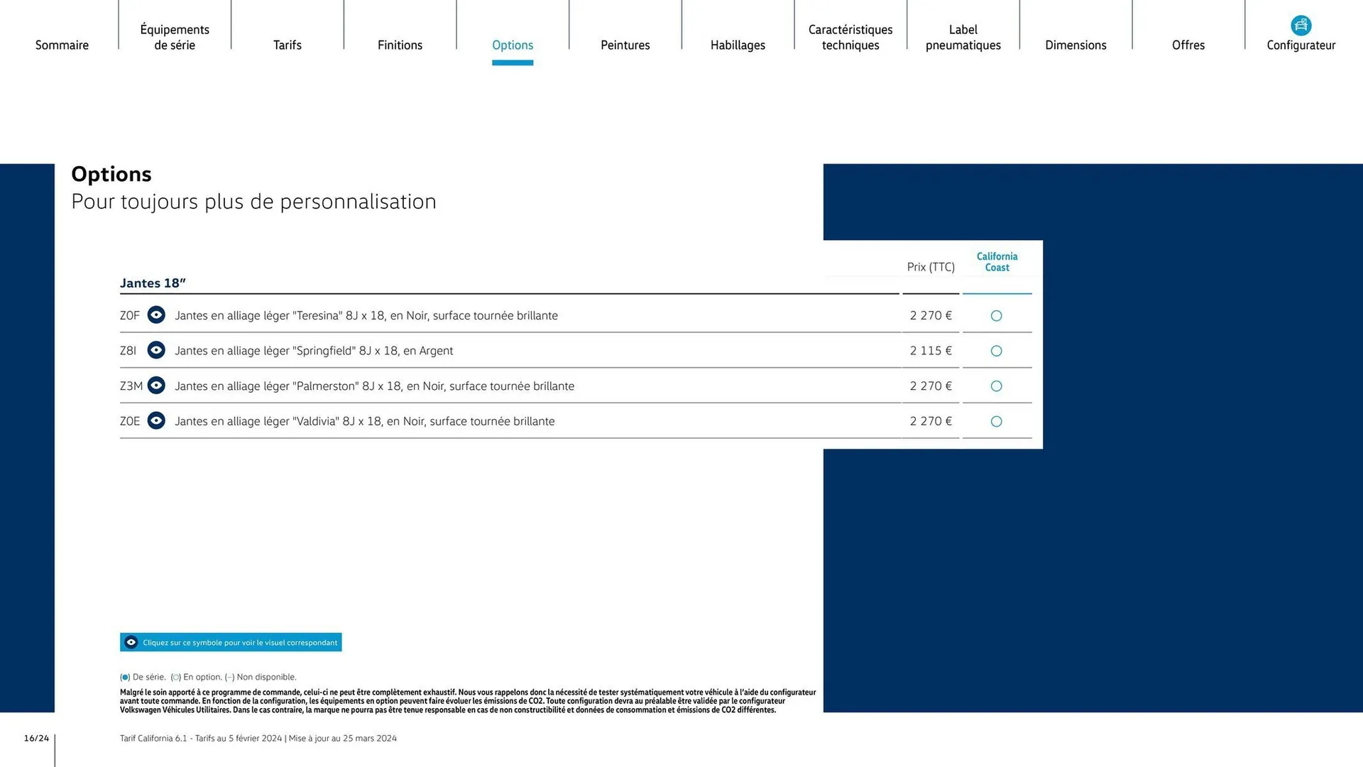 Catalogue Volkswagen du 7 août au 31 mars 2026 - Catalogue page 16