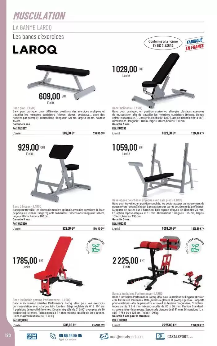 ÉQUIPEMENT SPORTIF du 6 mars au 31 décembre 2025 - Catalogue page 152