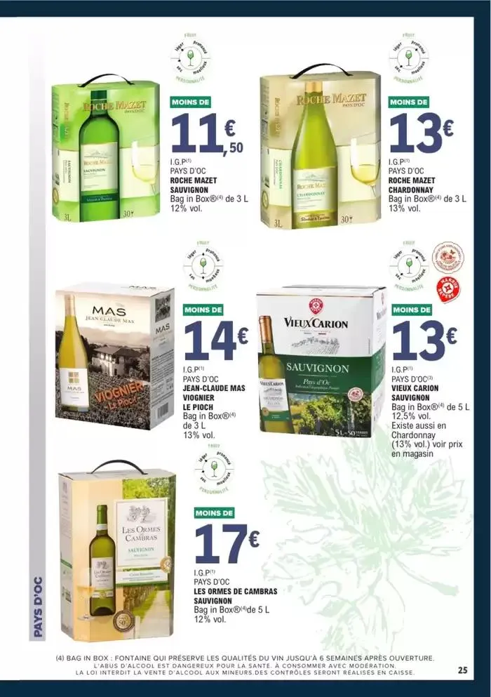 GUIDES DES VINS 2024/2025 du 1 avril au 31 décembre 2025 - Catalogue page 45
