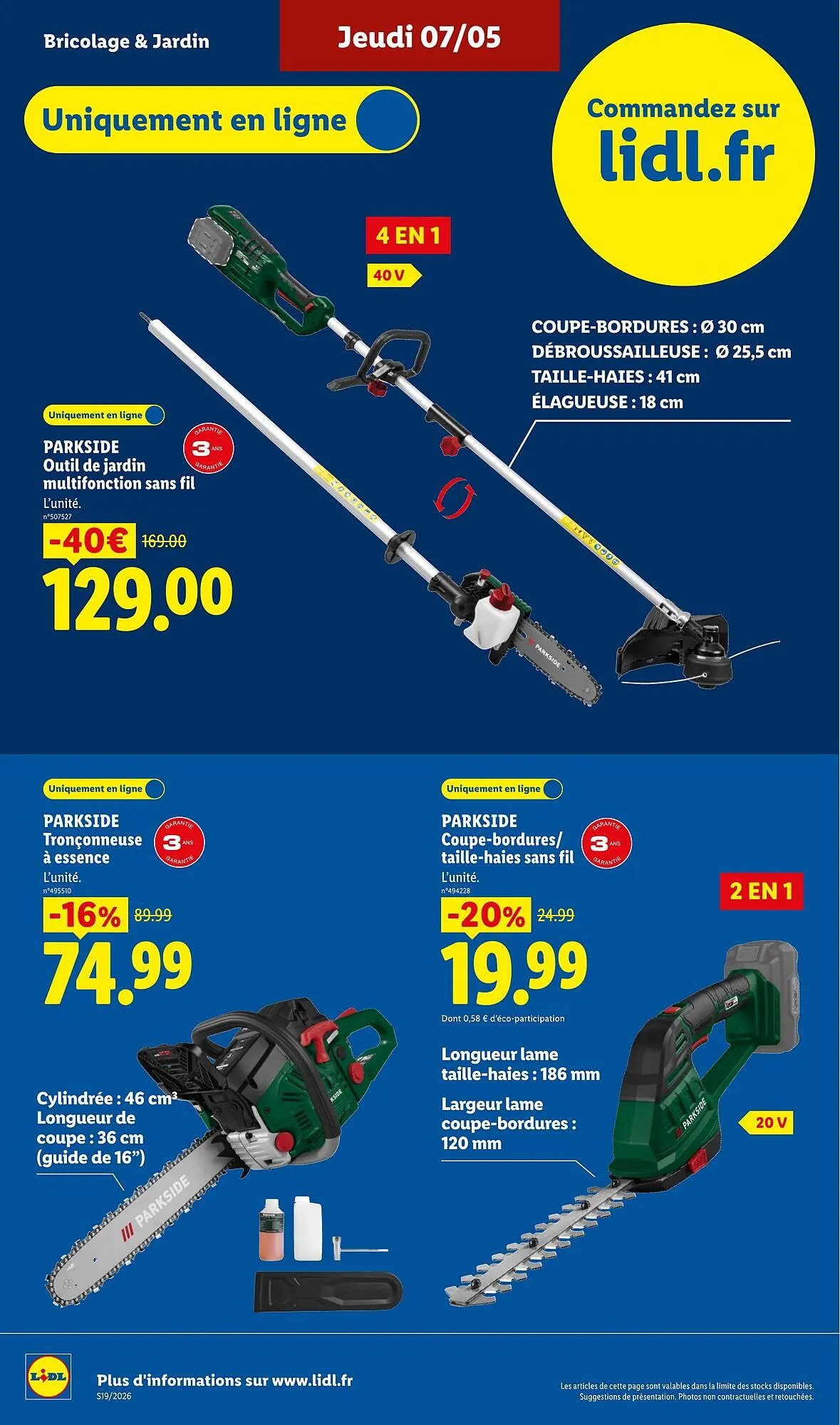 Catalogue Lidl du 7 mai au 13 mai 2026 - Catalogue page 44