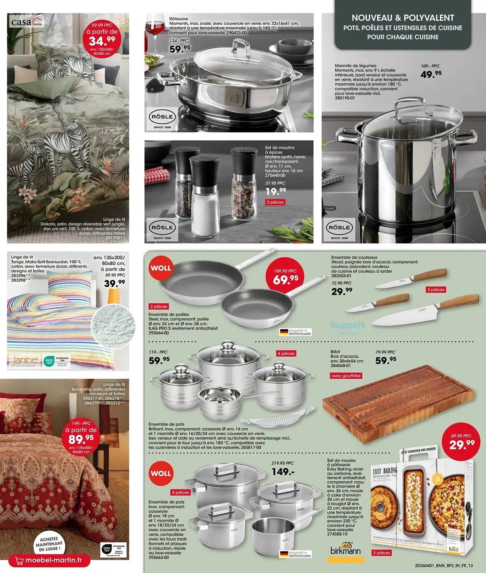 Catalogue Möbel Martin du 1 avril au 30 avril 2026 - Catalogue page 13