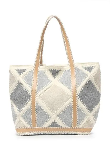 Sac porté épaule Cabas laine VANESSA BRUNO