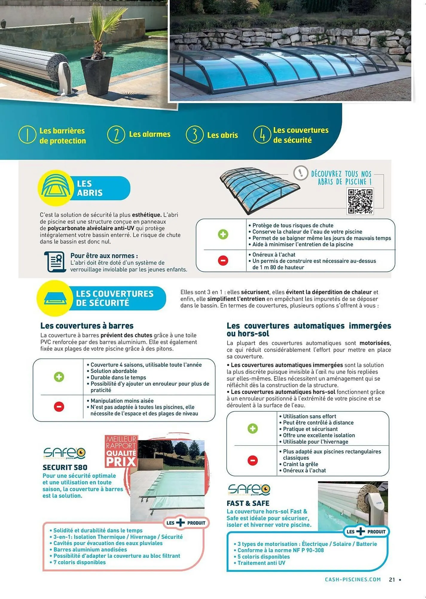 Catalogue Cash Piscines du 5 novembre au 30 avril 2026 - Catalogue page 21