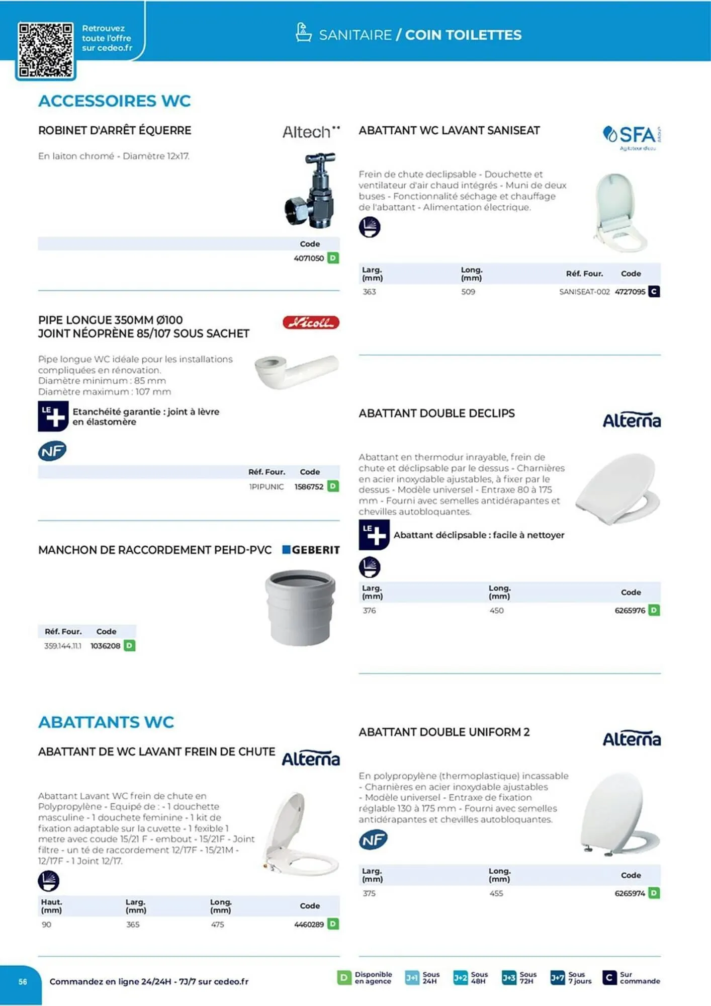 Catalogue Cedeo du 10 octobre au 28 février 2026 - Catalogue page 56