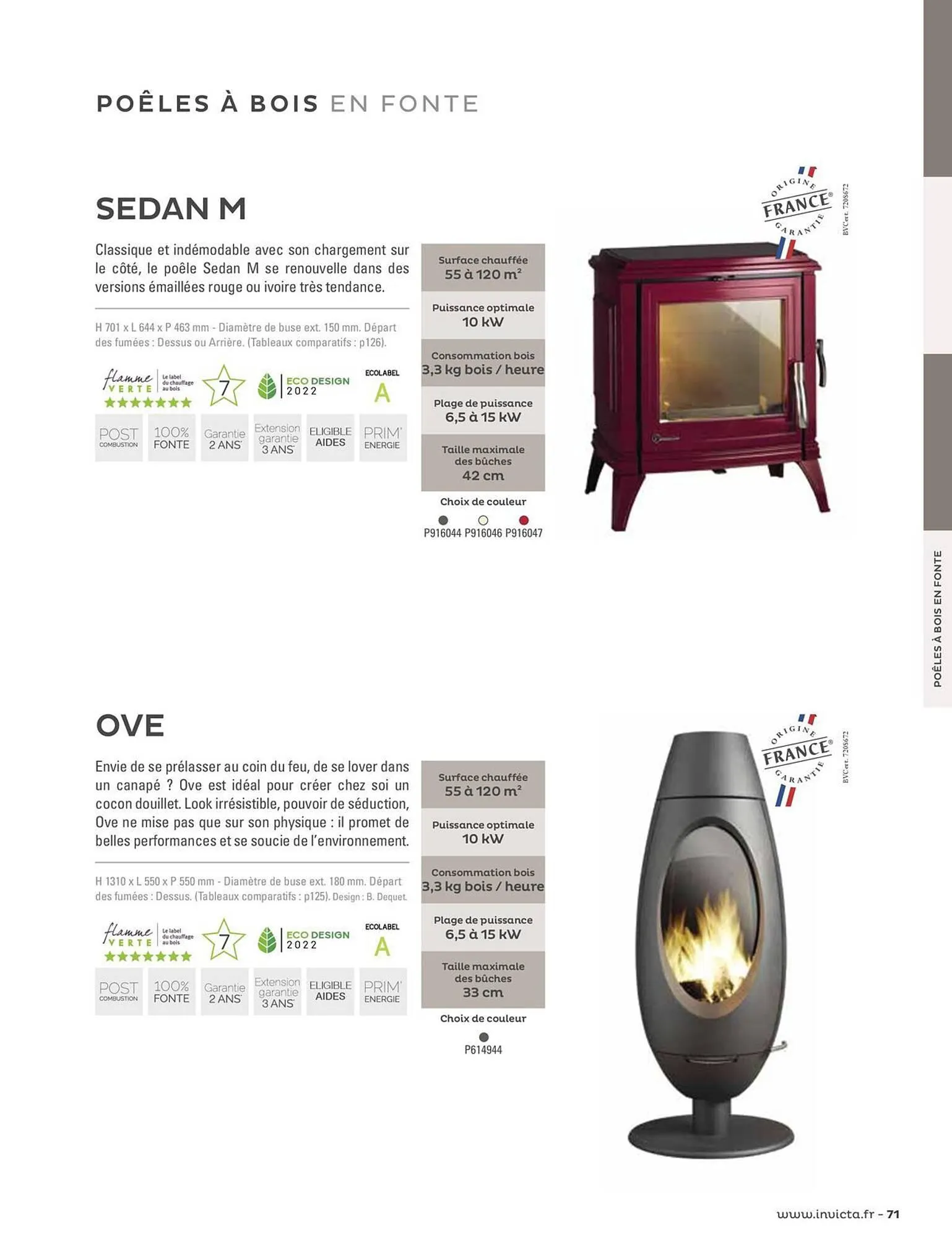 Catalogue Invicta du 31 août au 31 décembre 2023 - Catalogue page 71