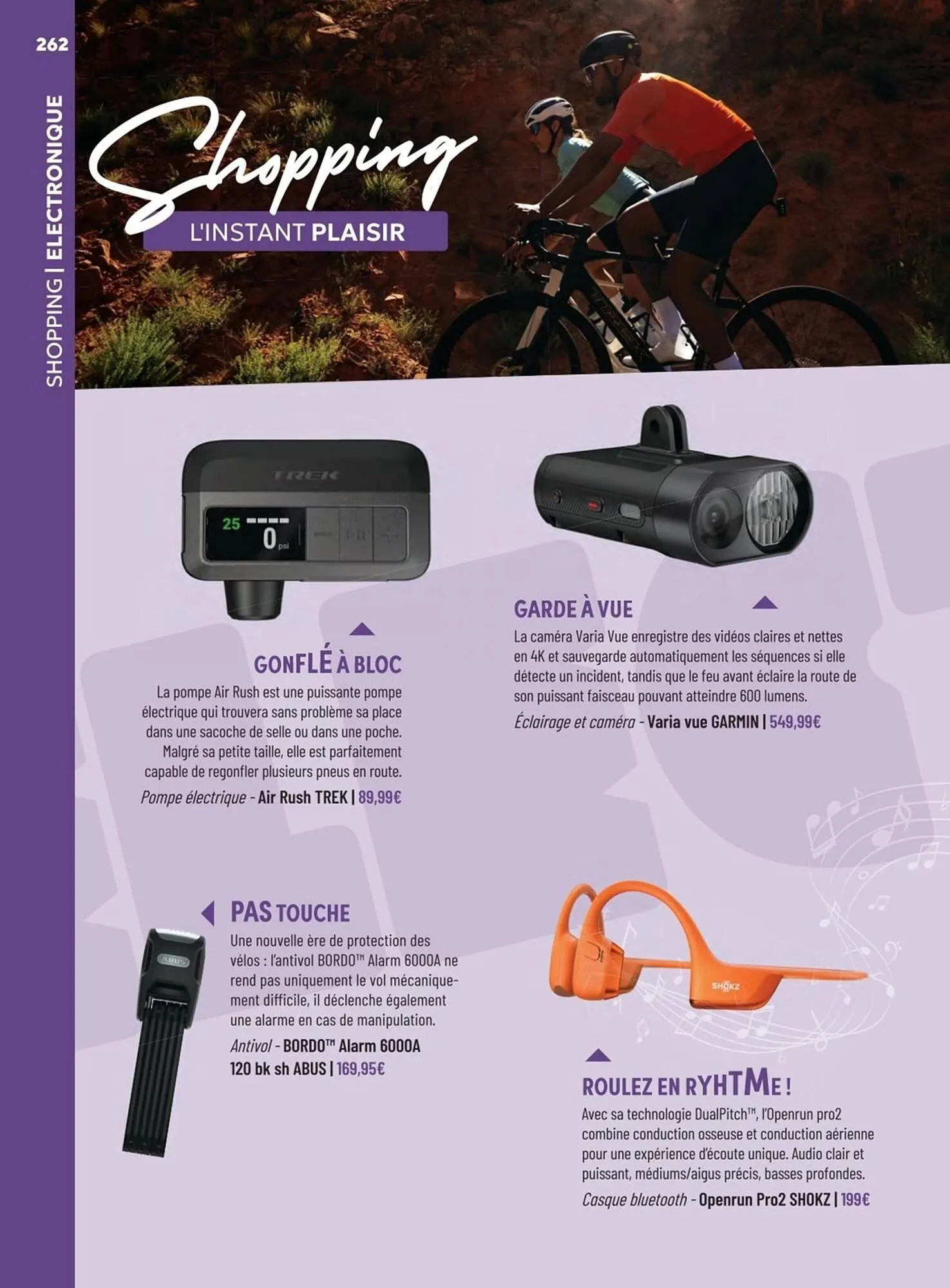 Catalogue Culture Vélo du 19 décembre au 31 décembre 2026 - Catalogue page 262
