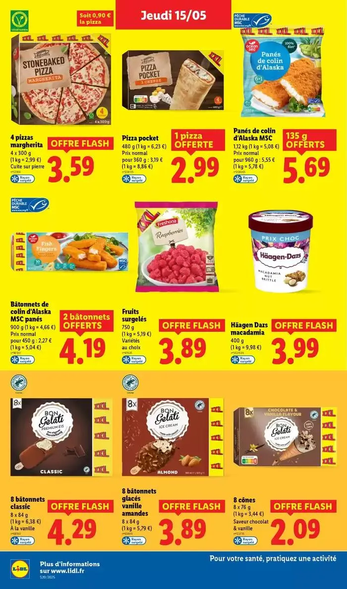 Profitez d'une large sélection de produits à prix réduits chez Lidl ! du 15 mai au 21 mai 2025 - Catalogue page 20