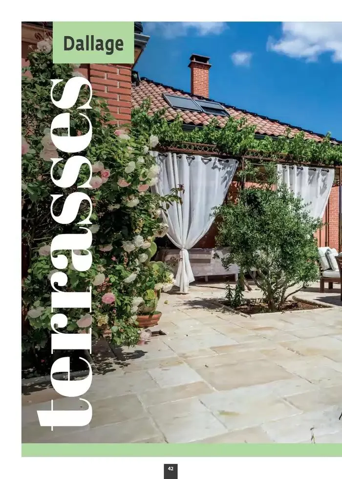 Aménagez votre extérieur SAISON 2025 du 1 janvier au 31 décembre 2025 - Catalogue page 44