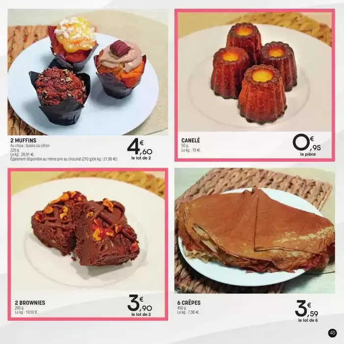 Carte traiteur permanente du 17 avril au 31 mars 2026 - Catalogue page 45