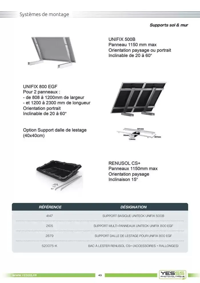 Catalogue Photovoltaique 2025 du 4 mars au 31 décembre 2025 - Catalogue page 45