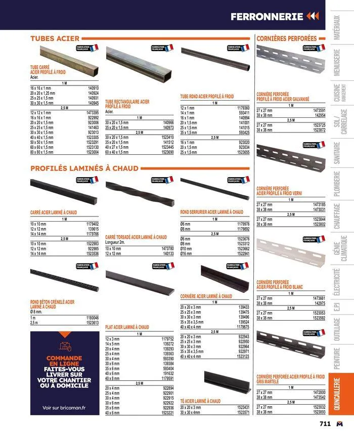 Guide produits 2024 du 15 mars au 31 décembre 2024 - Catalogue page 711