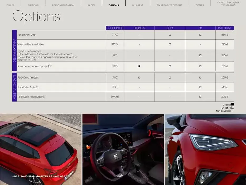 SEAT Ibiza du 5 mars au 5 mars 2026 - Catalogue page 18