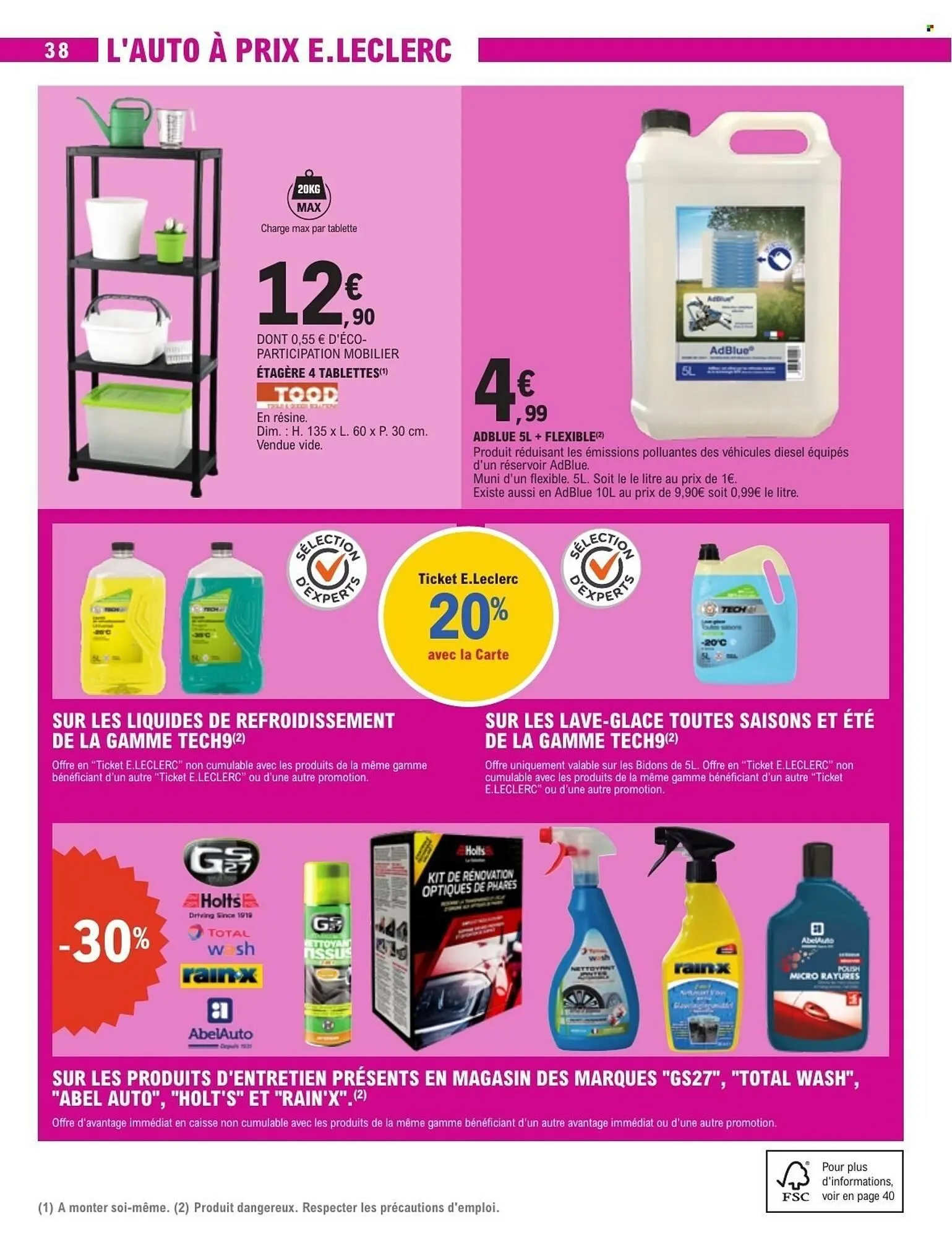 Catalogue E.Leclerc du 10 mars au 21 mars 2026 - Catalogue page 38